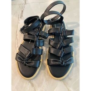 Dolce Vita Adison Black Sandal NEW 6.5 Gladiator Style Women